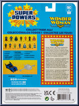 Wonder Woman (Blue Cape) from Super Powers - Basic Series manufactured by McFarlane [Back]