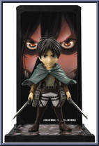 Eren Yeager from Tamashii Buddies - Attack on Titan manufactured by Bandai [Loose]