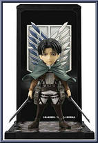 Levi from Tamashii Buddies - Attack on Titan manufactured by Bandai [Loose]