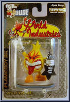 Flameboy (Heavy Metal) from Tech Deck Dude - Skate Crew 1 - Magna Series manufactured by X-Concepts [Front]