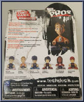 Tony Hawk from Tech Deck Pros - Basic Series manufactured by Spinmaster [Back]