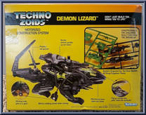 Demon Lizard from Techno Zoids - Basic Series manufactured by Kenner [Back]