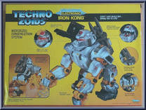 Iron Kong from Techno Zoids - Electronic manufactured by Kenner [Back]