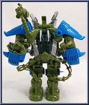 Andro-Skeleton Leonardo from Teenage Mutant Ninja Turtles - Muta Force manufactured by Playmates [Loose]