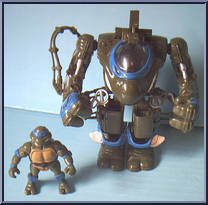 Andro-Skeleton Leonardo from Teenage Mutant Ninja Turtles - Muta Force manufactured by Playmates [Loose]