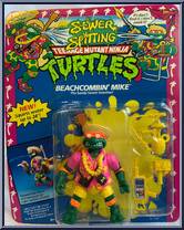 Beachcombin' Mike from Teenage Mutant Ninja Turtles - Sewer Spittin' Turtles manufactured by Playmates [Front]