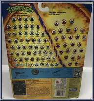 Bebop [Reissue] from Teenage Mutant Ninja Turtles - 1994 - Basic Figures (with Cards) manufactured by Playmates [Back]