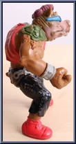 Bebop (Soft Head) from Teenage Mutant Ninja Turtles - 1988 - Basic Figures manufactured by Playmates [Loose]