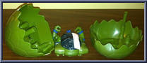 Breakin' Loose Leonardo from Teenage Mutant Ninja Turtles - Kowabunga Crackin' Turtle Egg manufactured by Playmates [Loose]