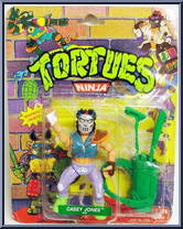 Casey Jones from Teenage Mutant Ninja Turtles - 1989 - Basic Figures manufactured by Playmates [Front]