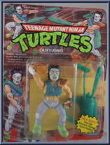 Casey Jones from Teenage Mutant Ninja Turtles - 1989 - Basic Figures manufactured by Playmates [Front]