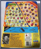 Casey Jones [Reissue] from Teenage Mutant Ninja Turtles - 1993 - Basic Figures manufactured by Playmates [Back]