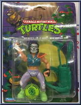 Casey Jones [Reissue] from Teenage Mutant Ninja Turtles - 1993 - Basic Figures manufactured by Playmates [Front]