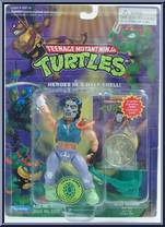 Casey Jones [Reissue] from Teenage Mutant Ninja Turtles - 1994 - Basic Figures (with Cards) manufactured by Playmates [Front]
