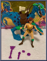 Cave Woman April (with Radical Raptor) Action Figure
