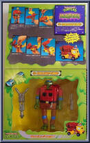 Construction Mutation Leo from Teenage Mutant Ninja Turtles - Mighty Mutations manufactured by Playmates [Front]