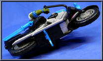 Cruisin' Leo with Classic Sewer Cycle from Teenage Mutant Ninja Turtles - Bodacious Bikers manufactured by Playmates [Loose]