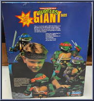 Donatello with Bo [Reissue] from Teenage Mutant Ninja Turtles - Giant Size manufactured by Playmates [Back]