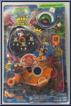 Turtle-Top - Donatello's Basketball Playset (with Cards) from Teenage Mutant Ninja Turtles - Mini Mutants manufactured by Playmates [Front]