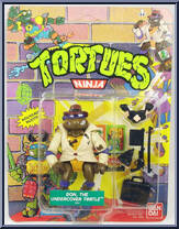 Don, the Undercover Turtle from Teenage Mutant Ninja Turtles - Disguised Turtles manufactured by Playmates [Front]