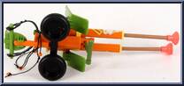 Double Barreled Plunger Gun from Teenage Mutant Ninja Turtles - 1989 - Accessories manufactured by Playmates [Loose]