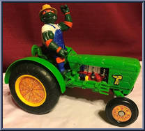 Farmer Mike and his Turtle Tractor from Teenage Mutant Ninja Turtles - Farmer Turtles manufactured by Playmates [Loose]