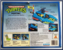 Footski from Teenage Mutant Ninja Turtles - 1989 - Accessories manufactured by Playmates [Back]