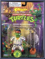 Grand Slammin' Raph [Reissue] from Teenage Mutant Ninja Turtles - Sewer Sports Allstar Turtles manufactured by Playmates [Front]