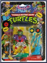 Heavy Metal Raph from Teenage Mutant Ninja Turtles - Rock 'N Rollin' Turtles manufactured by Playmates [Front]