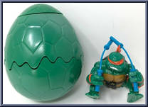 Hero Hatchin' Michaelangelo Action Figure