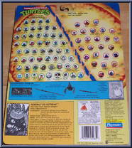 Hothead [Reissue] from Teenage Mutant Ninja Turtles - 1994 - Basic Figures (with Cards) manufactured by Playmates [Back]