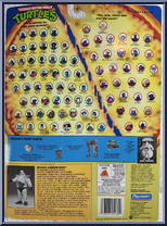 Krang's Android Body from Teenage Mutant Ninja Turtles - 1994 - Basic Figures (with Cards) manufactured by Playmates [Back]