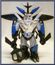 Leo from Teenage Mutant Ninja Turtles - Cyber Samurai manufactured by Playmates [Loose]