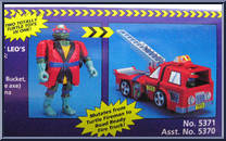Road Ready Leo [Reissue] from Teenage Mutant Ninja Turtles - Road Ready Mutations manufactured by Playmates [Front]
