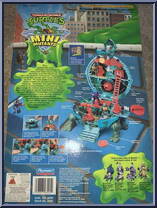Mutant Leonardo Sewer Playset (with Cards) from Teenage Mutant Ninja Turtles - Mini Mutants manufactured by Playmates [Back]