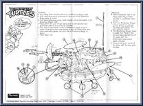 Lieutenant Leo's Bodacious Buggy from Teenage Mutant Ninja Turtles - Mutant Military - Accessories manufactured by Playmates [Instructions]