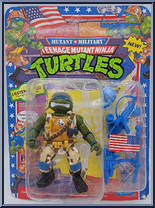 Lieutenant Leo from Teenage Mutant Ninja Turtles - Mutant Military manufactured by Playmates [Front]