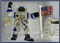 Lunar Leonardo from Teenage Mutant Ninja Turtles - Apollo 11 (with Cards) manufactured by Playmates [Loose]