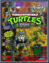 Metalhead from Teenage Mutant Ninja Turtles - 1989 - Basic Figures manufactured by Playmates [Front]