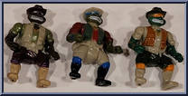 Turtle-Top - Michaelangelo's Adventurer Playset (with Cards) from Teenage Mutant Ninja Turtles - Mini Mutants manufactured by Playmates [Loose]