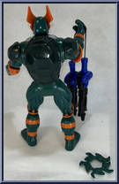 Supermutant Michaelangelo from Teenage Mutant Ninja Turtles - Super-Mutants manufactured by Playmates [Loose]