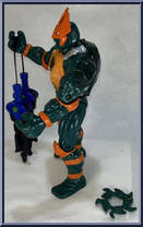 Supermutant Michaelangelo from Teenage Mutant Ninja Turtles - Super-Mutants manufactured by Playmates [Loose]