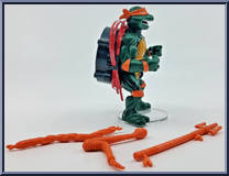 Talkin' Michaelangelo from Teenage Mutant Ninja Turtles - Talkin' Turtles manufactured by Playmates [Loose]