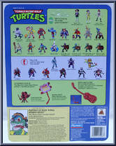 Rock 'N Roll Mondo Gecko from Teenage Mutant Ninja Turtles - 1992 - Basic Figures manufactured by Playmates [Back]