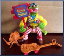Rock 'N Roll Mondo Gecko from Teenage Mutant Ninja Turtles - 1992 - Basic Figures manufactured by Playmates [Loose]