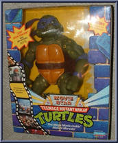 Movie Star Don from Teenage Mutant Ninja Turtles - Giant Movie Star Turtles manufactured by Playmates [Front]