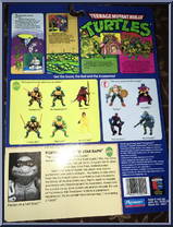 Movie Star Raph [Reissue] from Teenage Mutant Ninja Turtles - Movie Star Turtles manufactured by Playmates [Back]