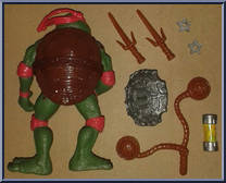 Movie Star Raph from Teenage Mutant Ninja Turtles - Movie Star Turtles manufactured by Playmates [Loose]