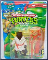 Movie Star Splinter from Teenage Mutant Ninja Turtles - Movie Star Turtles manufactured by Playmates [Front]