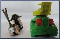 Turtle Transports - Mutant Combat Combo (with Card) from Teenage Mutant Ninja Turtles - Mini Mutants manufactured by Playmates [Loose]